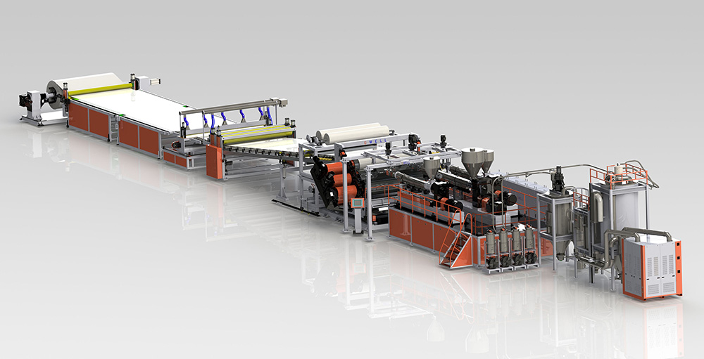 PC绝缘片生产线和PC阻燃片生产线 PC绝缘片生产线和PC阻燃片生产线